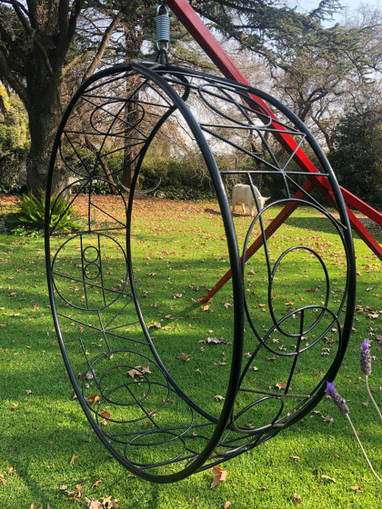Wheel Hanging Swing Chair - Ndebele | Dondoli | Studio Stirling