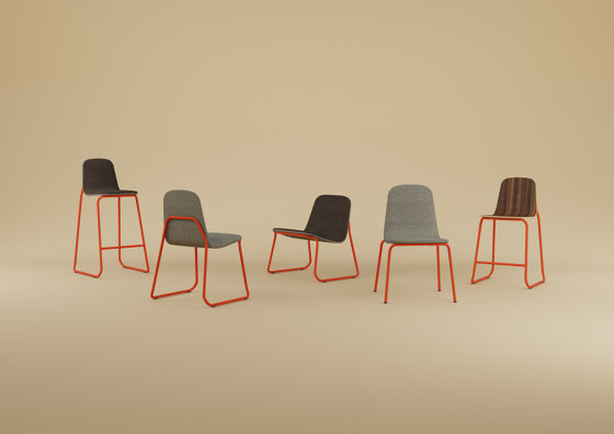 Siren chair S01 Sled frame | Chairs | Bogaerts