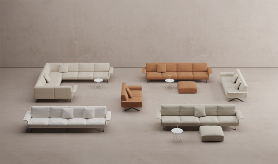 Sistema Floor Outdoor sofa | Sofas | viccarbe