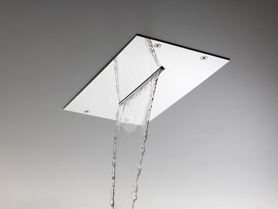 Modular F2815 | Pomme de tête au plafond en acier inox avec jets brumisée | Robinetterie de douche | Fima Carlo Frattini