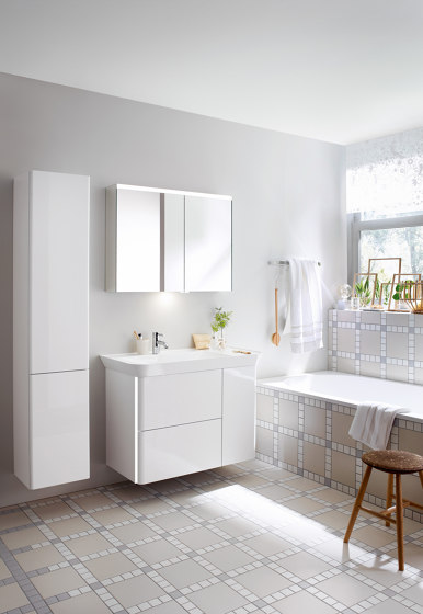 Iveo | Mineral cast washbasin incl. vanity unit | Armarios lavabo | burgbad