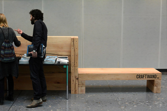 CRAFTWAND® - public space bench system design | Panche | Craftwand