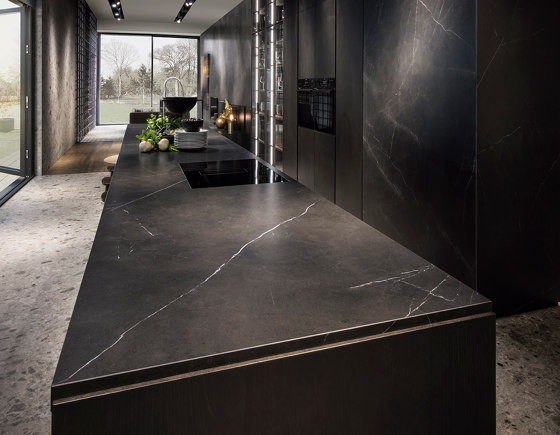 Storm iTOP Gris Honed Polished | Mineral composite panels | INALCO