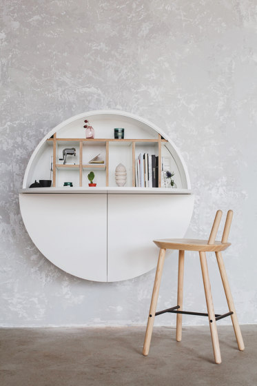 Pill Multifunctional cabinet, white | Shelving | EMKO PLACE