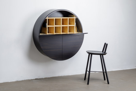 Pill Multifunctional cabinet, black | Shelving | EMKO PLACE