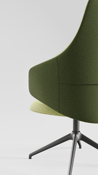 Mentor Lounge with Pouf | Poltrone | B&T Design