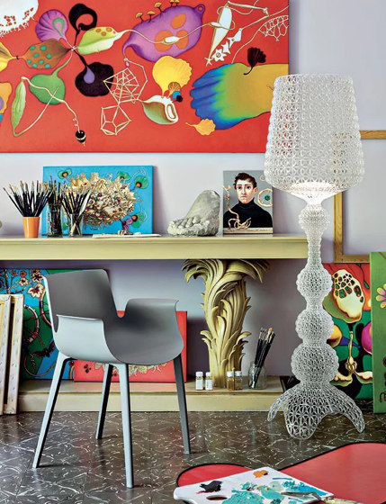 Piuma Mustard | Chairs | Kartell