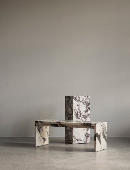 Plinth Tall | Kunis Breccia | Side tables | Audo Copenhagen