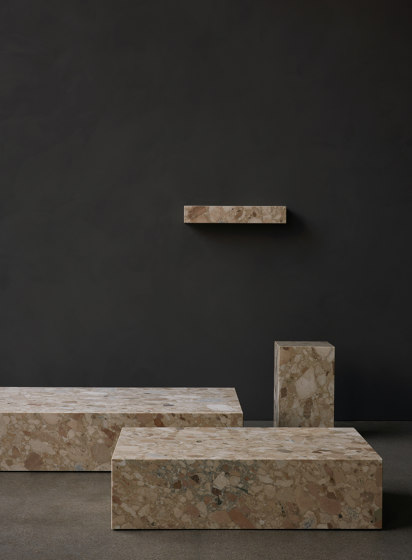 Plinth Low | Black Marble | Tables basses | Audo Copenhagen