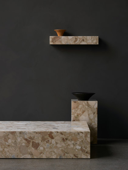Plinth Cubic | Black Marble | Side tables | Audo Copenhagen