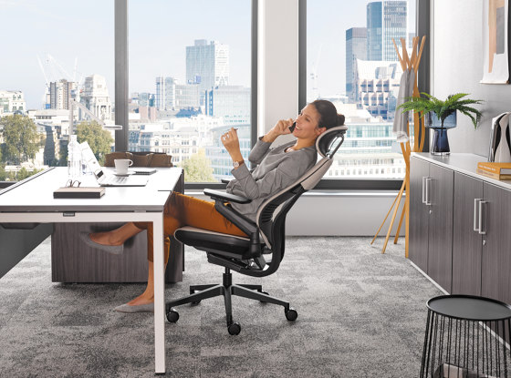 Gesture Arbeitsstuhl Rückenlehne Mit Stofftop | Bürodrehstühle | Steelcase
