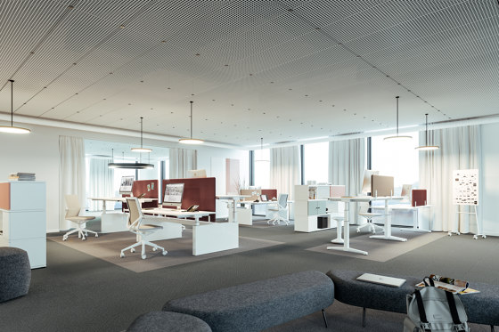 Canvaro Compact working space for groups | Scrivanie | Assmann Büromöbel