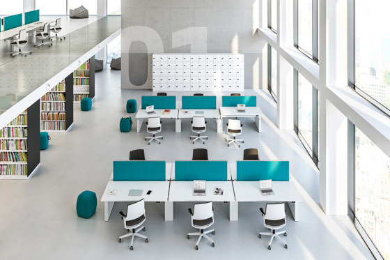 Canvaro Compact Gruppenarbeitsplatz | Schreibtische | Assmann Büromöbel