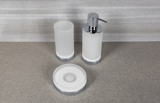 Standing glass holder | Zahnbürstenhalter | COLOMBO DESIGN