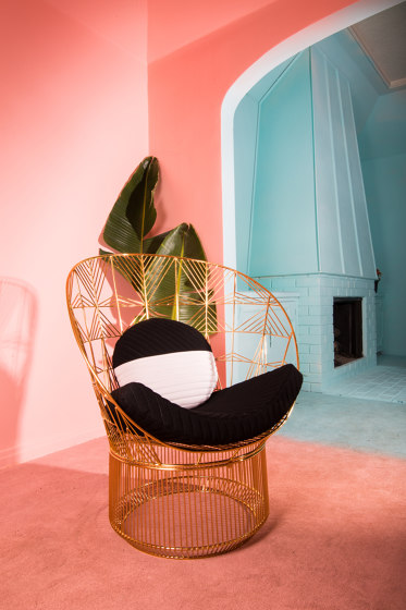 Peacock Lounge Chair - Pad and Pillow | Cojines para sentarse | Bend Goods
