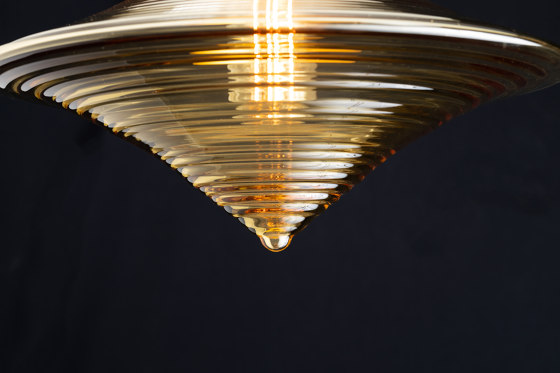 Disca L Opal White & Gold | Lampade sospensione | Hind Rabii