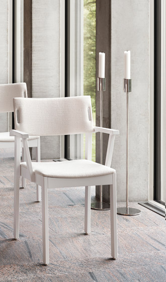 Decibel White KS-107 | Chaises | Skandiform