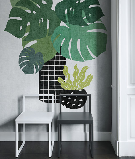 Leafy Goodness | Wall coverings / wallpapers | LONDONART