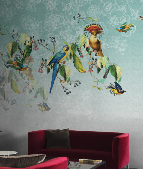 Valery'S Parrot | Revestimientos de paredes / papeles pintados | LONDONART
