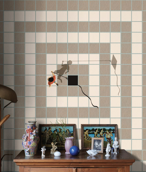 Kite Mosaic | Wall coverings / wallpapers | LONDONART