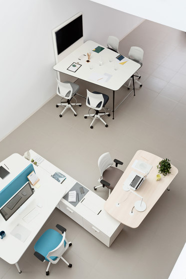Twist Operative | Twin & Meeting Desk | Tables collectivités | actiu