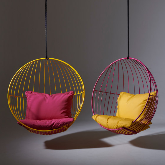 Bubble Hanging Chair Swing Seat - Half And Half Pattern | Swings | Studio Stirling