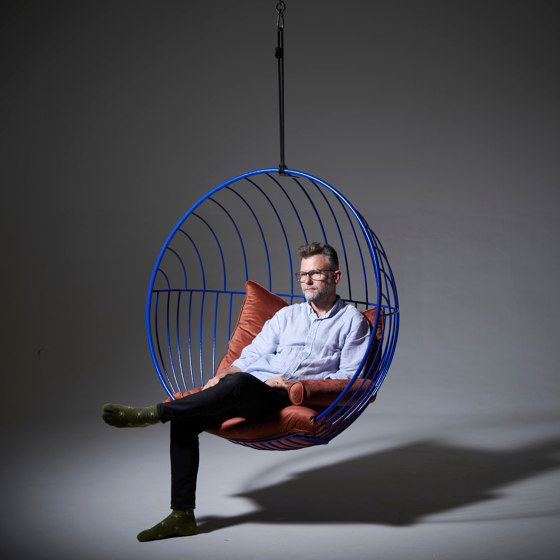 Bubble Hanging Chair Swing Seat - Sun Pattern | Balancelles | Studio Stirling