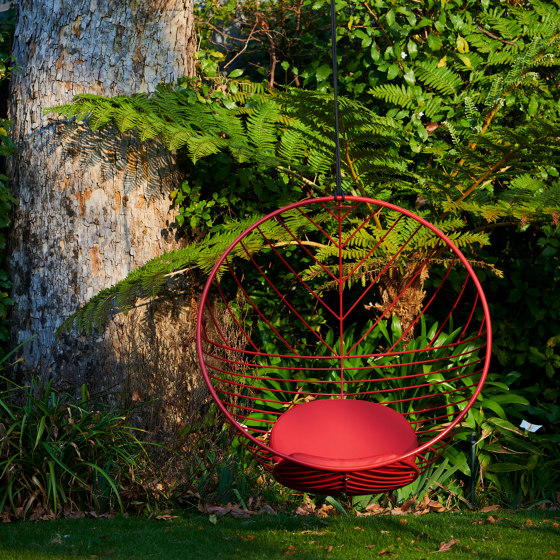 Bubble Hanging Chair Swing Seat - Star Pattern (White) | Schaukeln | Studio Stirling