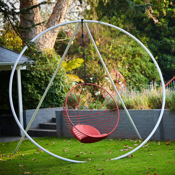 Bubble Hanging Chair Swing Seat - Half And Half Pattern | Dondoli | Studio Stirling