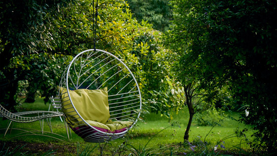 Bubble Hanging Chair Swing Seat - Sun Pattern | Swings | Studio Stirling