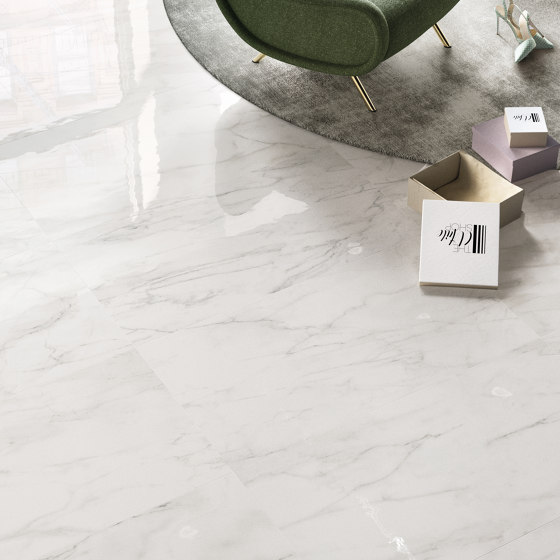 Bianco D'Italia Calacatta | Ceramic tiles | EMILGROUP