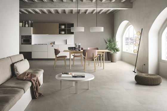 Grecale Acciaio Muretto 3D | Ceramic tiles | Refin