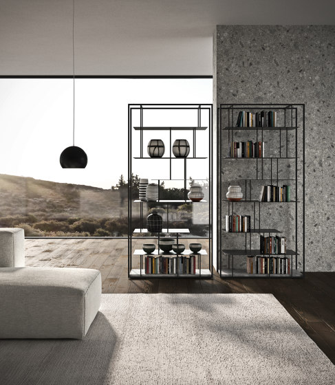 Tower bookcase | Shelving | Presotto