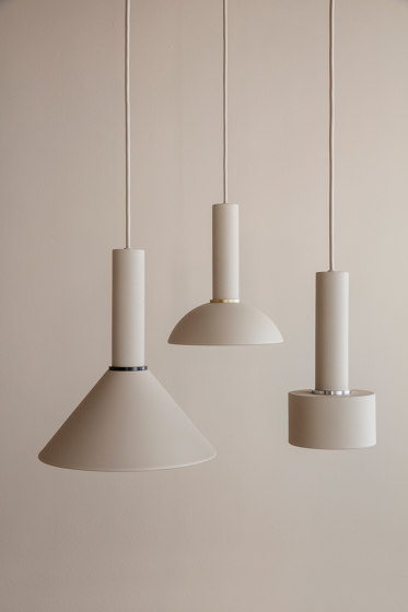 Collect - Record Shade - Black | Suspended lights | ferm LIVING