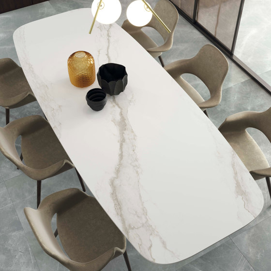 Larsen MDi Super Blanco-Gris Honed Polished | Mineral composite panels | INALCO