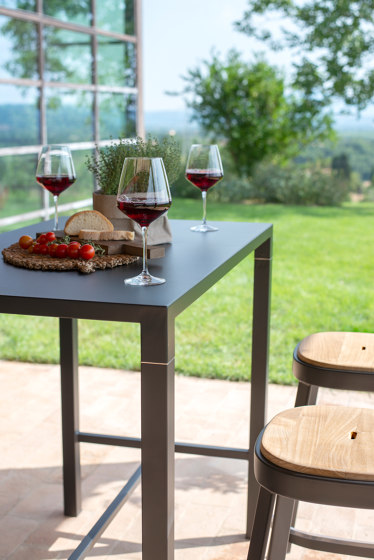 Nova 4/6 seats stackable rectangular table | 854 | Tables de repas | EMU Group