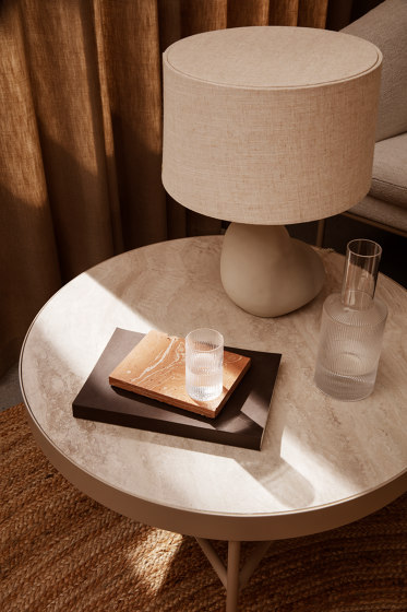 Marble Table - White Bianco Carra - Medium | Beistelltische | ferm LIVING