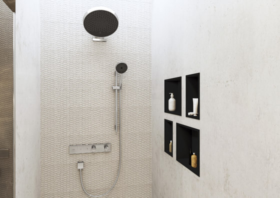 hansgrohe RainSelect RainSelect termostato para 2 funciones | Grifería para duchas | Hansgrohe