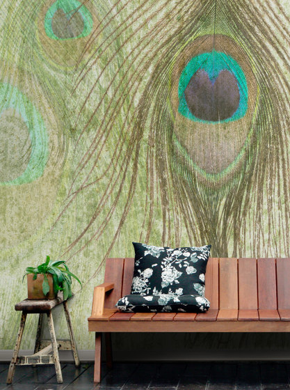PEACOCK FEATHER | Wall coverings / wallpapers | WallPepper/ Group