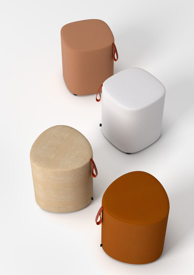 Pully Pouf | Square | Poufs / Polsterhocker | Cascando