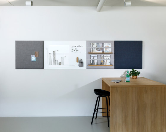 Pillow Grid | Panel with shelf | Flip charts / Writing boards | Cascando