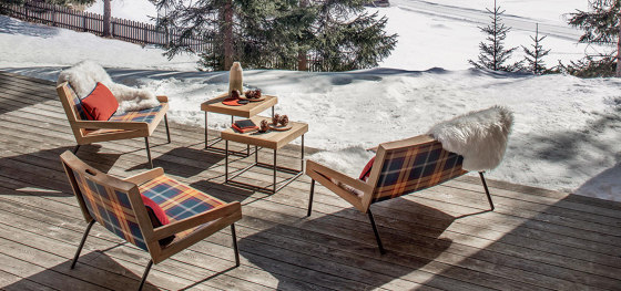 Allaperto Mountain Lounge armchair | Armchairs | Ethimo