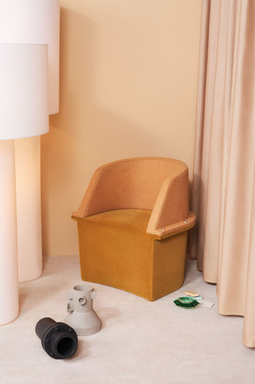 Assembly Small hollow armchair | Chaises | Diesel with Moroso