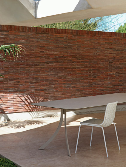Falcata Outdoor mesa rectangular | Mesas comedor | Expormim
