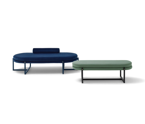 Sigmund Bench -  - Version with roll cushion | Benches | ARFLEX