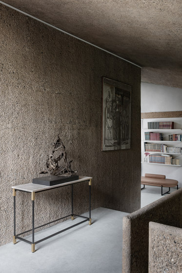 Sigmund Writing Desk  - Version with Carrara Marble Top | Desks | ARFLEX