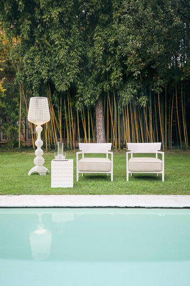 Cara Mat Blanco/Beige | Sillones | Kartell