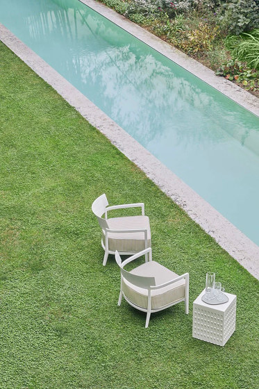 Cara Mat Blanco/Beige | Sillones | Kartell