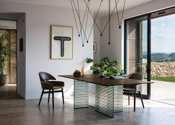 BIG WAVE table | Dining tables | Fiam Italia