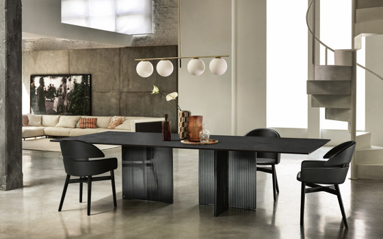 BIG WAVE table | Dining tables | Fiam Italia